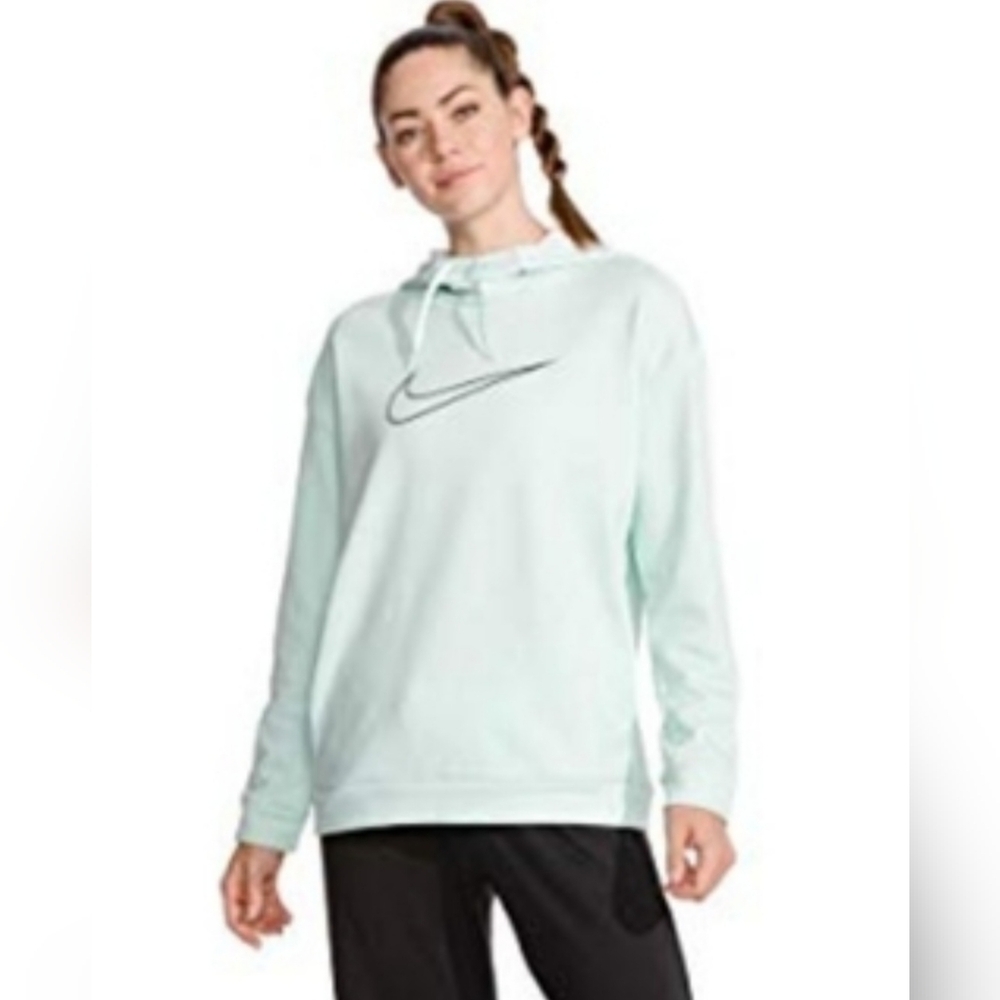 Nike Mint Green Cowl Neck Hoodie